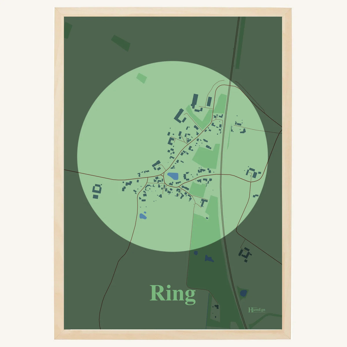 Ring plakat – Centrum 2026 – Lys pastel grøn