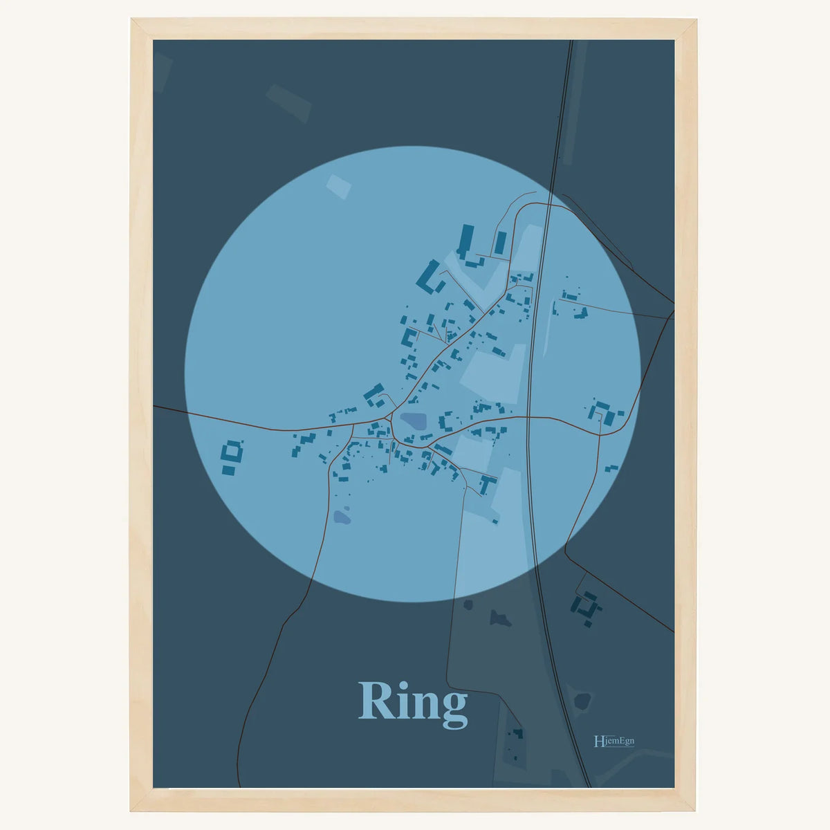 Ring plakat – Centrum 2026 – Lys pastel blå