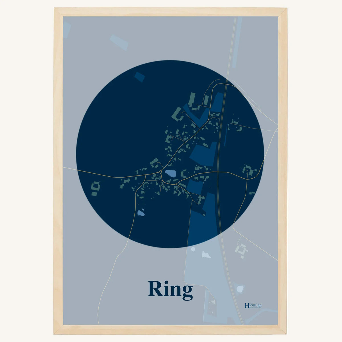 Ring plakat – Centrum 2026 – Mørk blå
