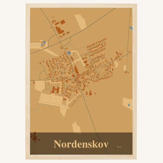 Nordenskov Plakat – Lys pastel brun