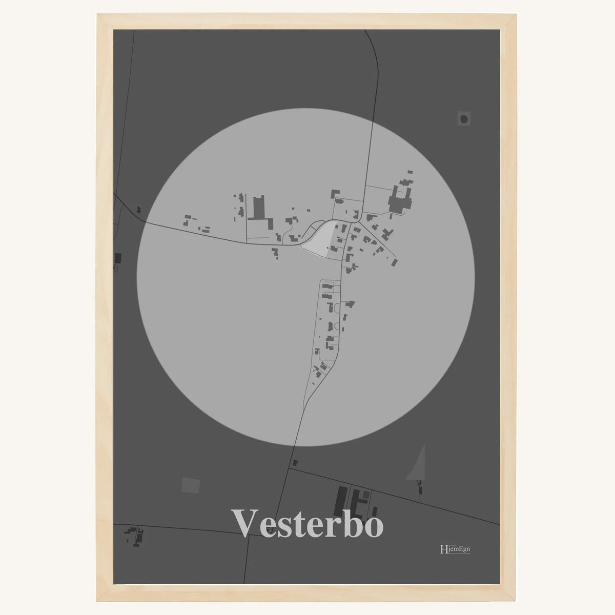 Vesterbo plakat – Centrum 2026 – Lys pastel grå