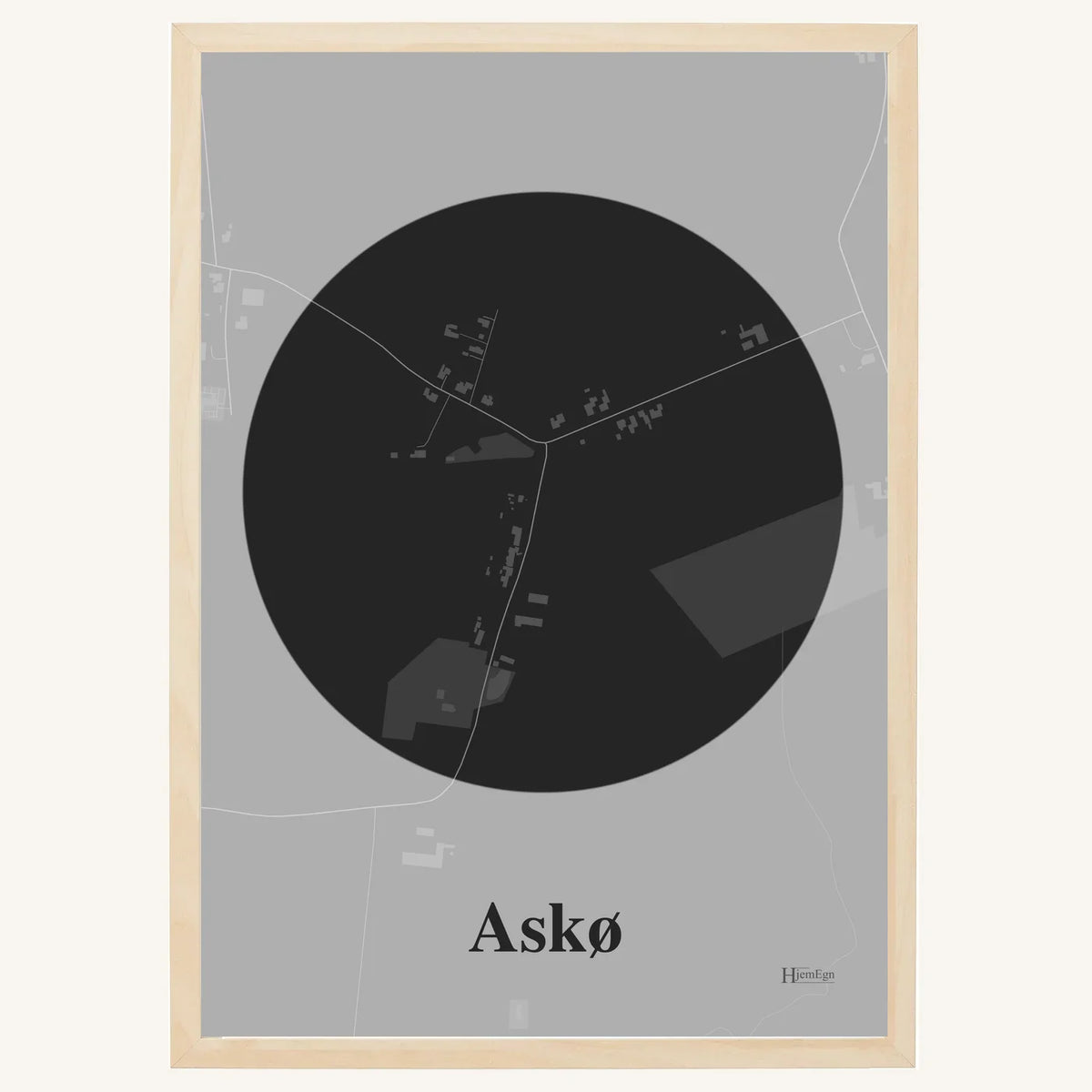 Askø plakat – Centrum 2026 – Mørk grå