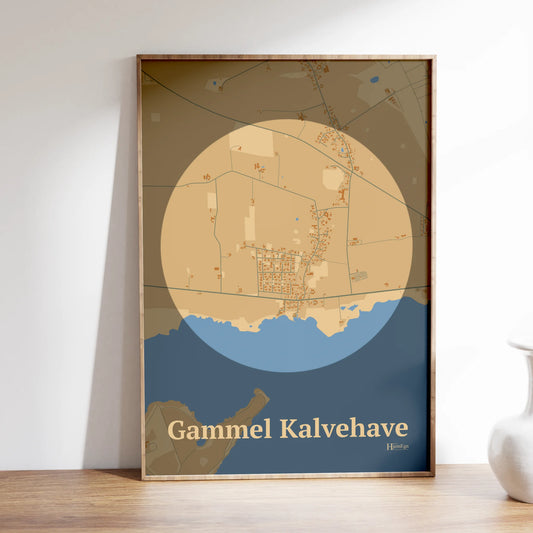 Gammel Kalvehave plakat – Centrum 2026