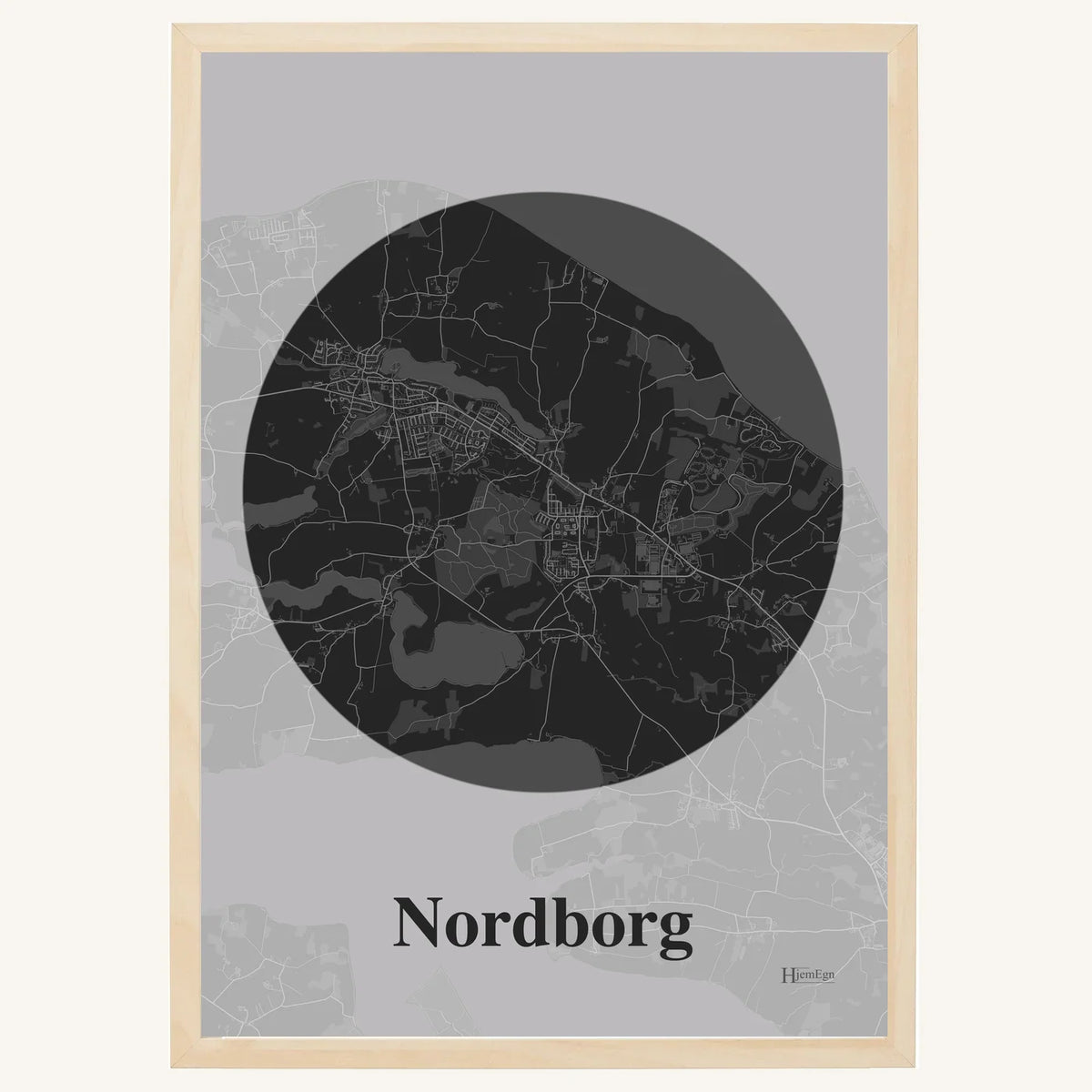 Nordborg plakat – Centrum 2026 – Mørk grå