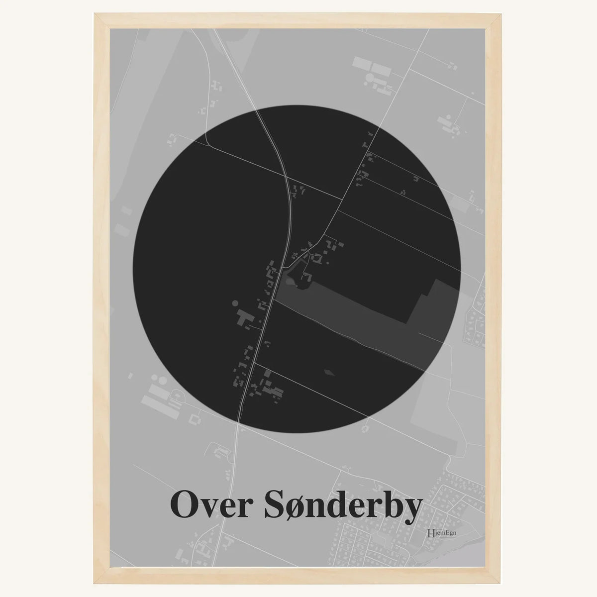 Over Sønderby plakat – Centrum 2026 – Mørk grå
