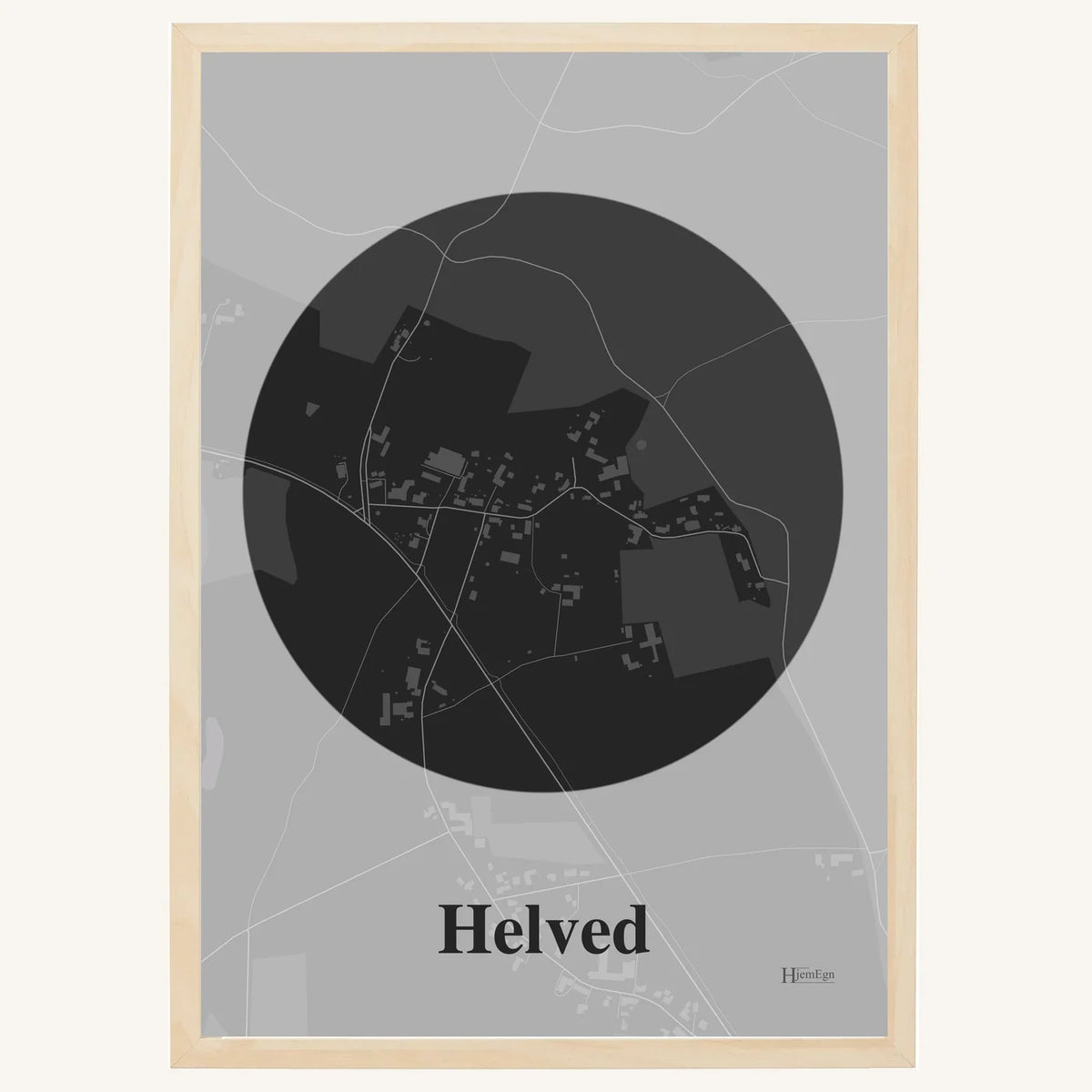 Helved plakat – Centrum 2026 – Mørk grå