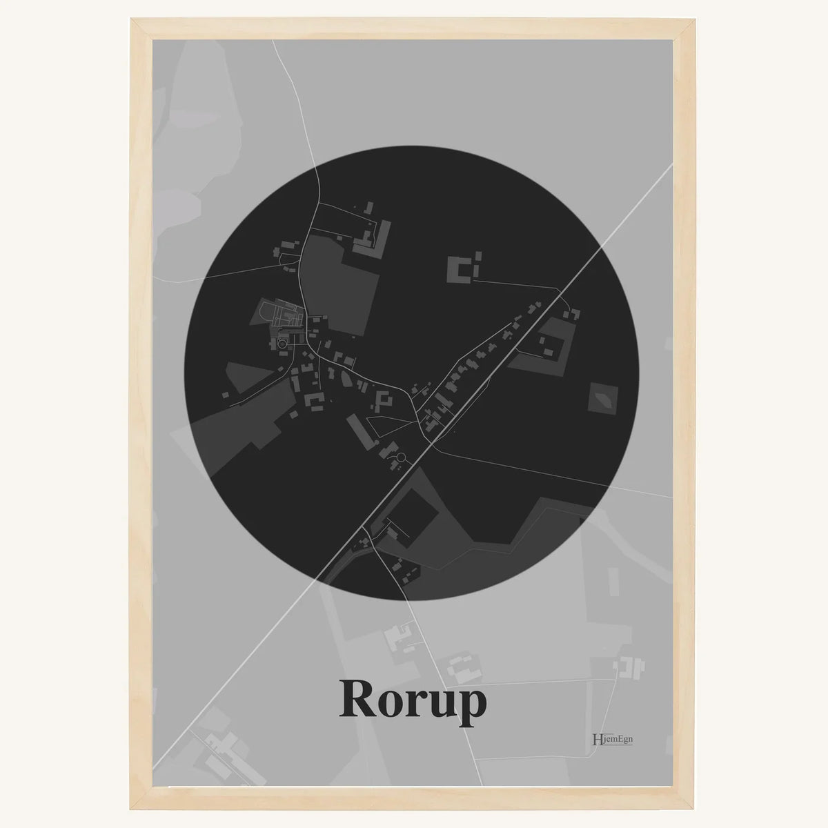 Rorup plakat – Centrum 2026 – Mørk grå