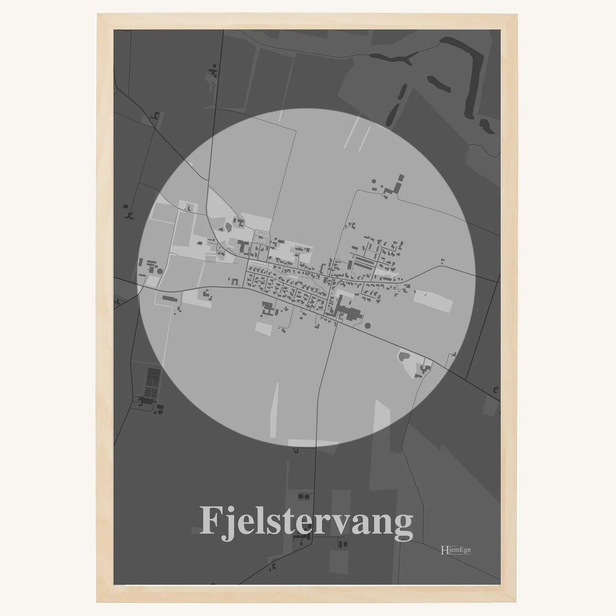 Fjelstervang plakat – Centrum 2026 – Lys pastel grå