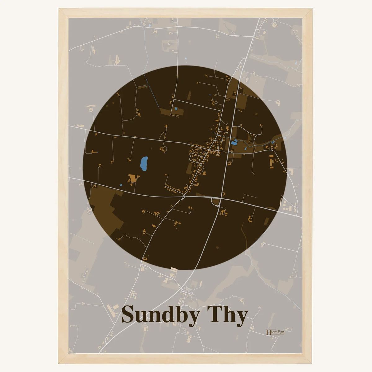 Sundby Thy plakat – Centrum 2026 – Mørk brun
