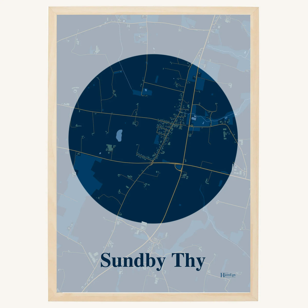 Sundby Thy plakat – Centrum 2026 – Mørk blå