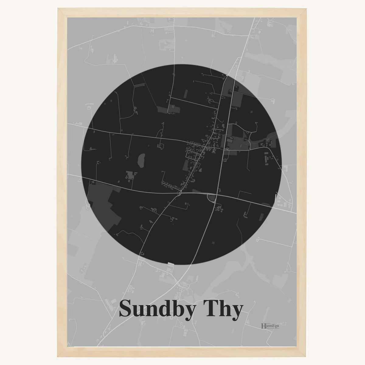 Sundby Thy plakat – Centrum 2026 – Mørk grå