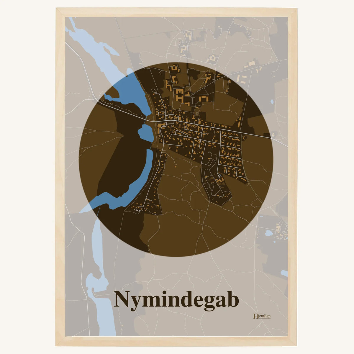 Nymindegab plakat – Centrum 2026 – Mørk brun