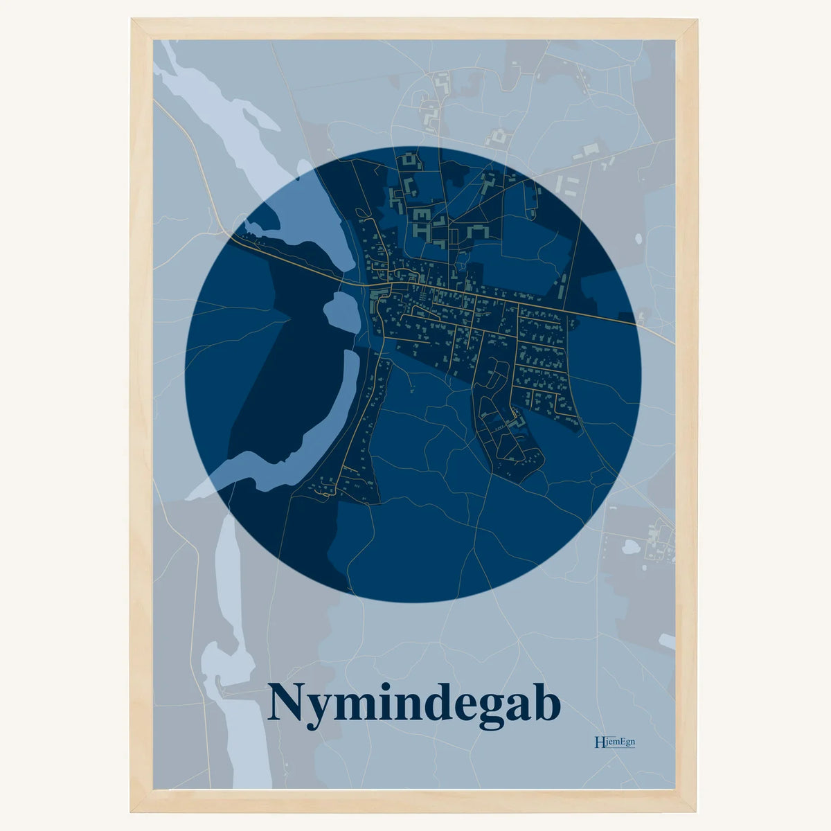 Nymindegab plakat – Centrum 2026 – Mørk blå