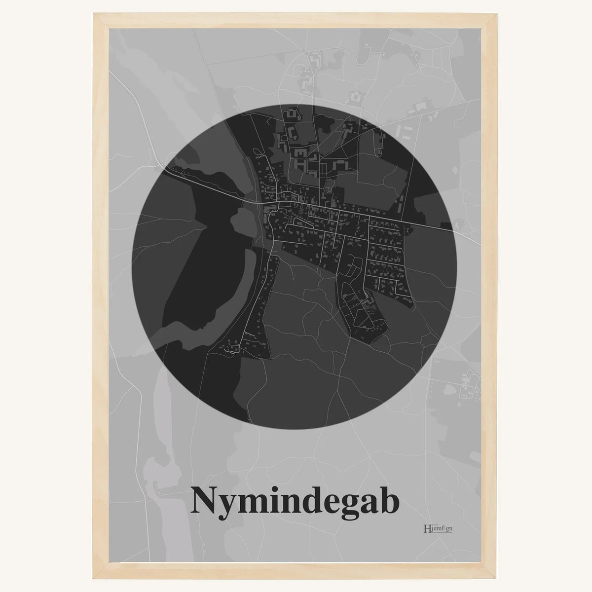 Nymindegab plakat – Centrum 2026 – Mørk grå