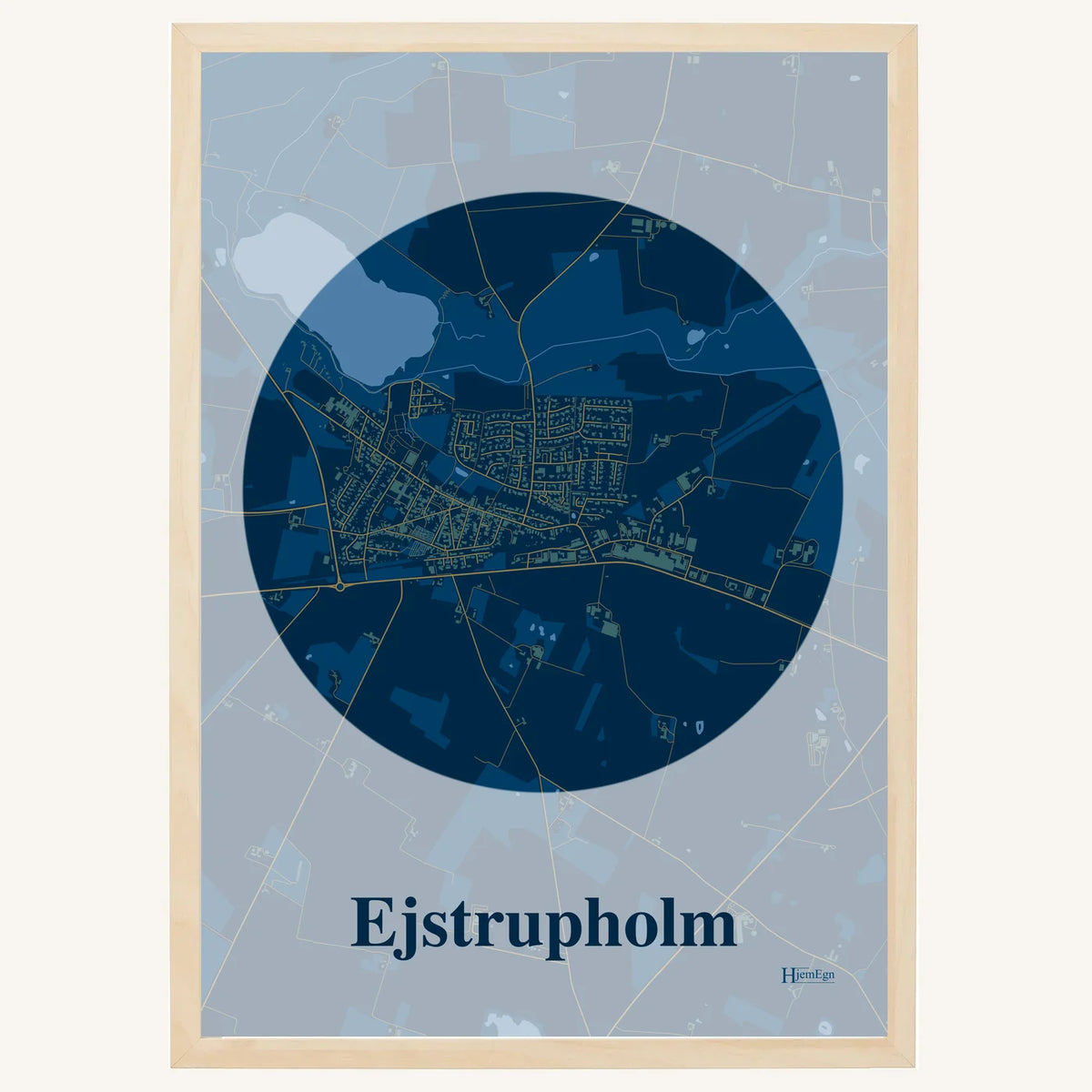 Ejstrupholm plakat – Centrum 2026 – Mørk blå