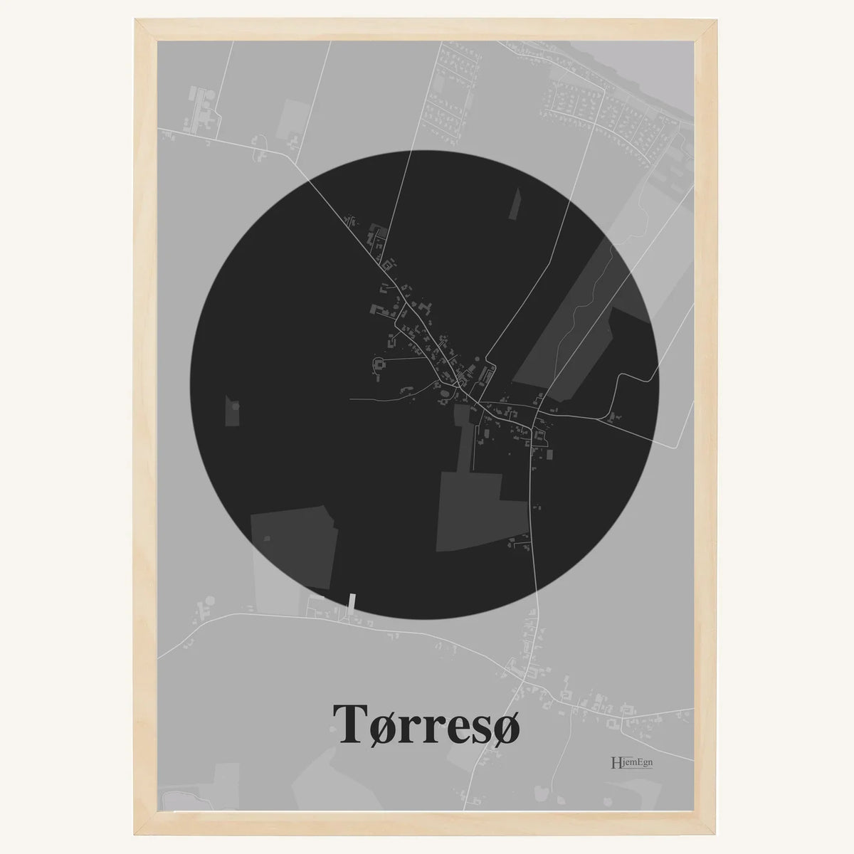 Tørresø plakat – Centrum 2026 – Mørk grå
