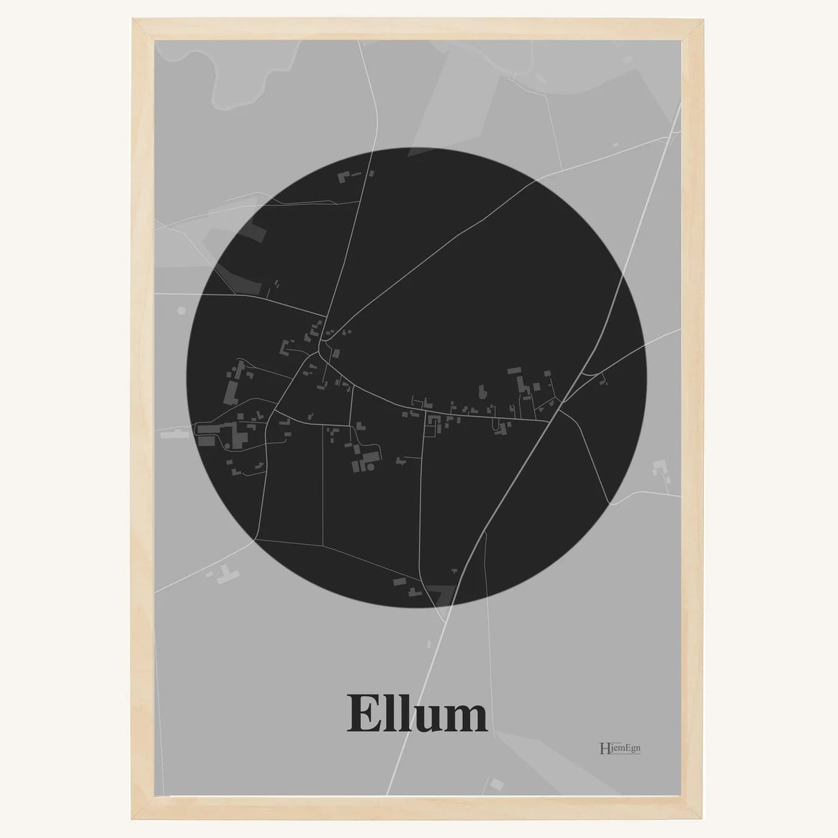 Ellum plakat – Centrum 2026 – Mørk grå