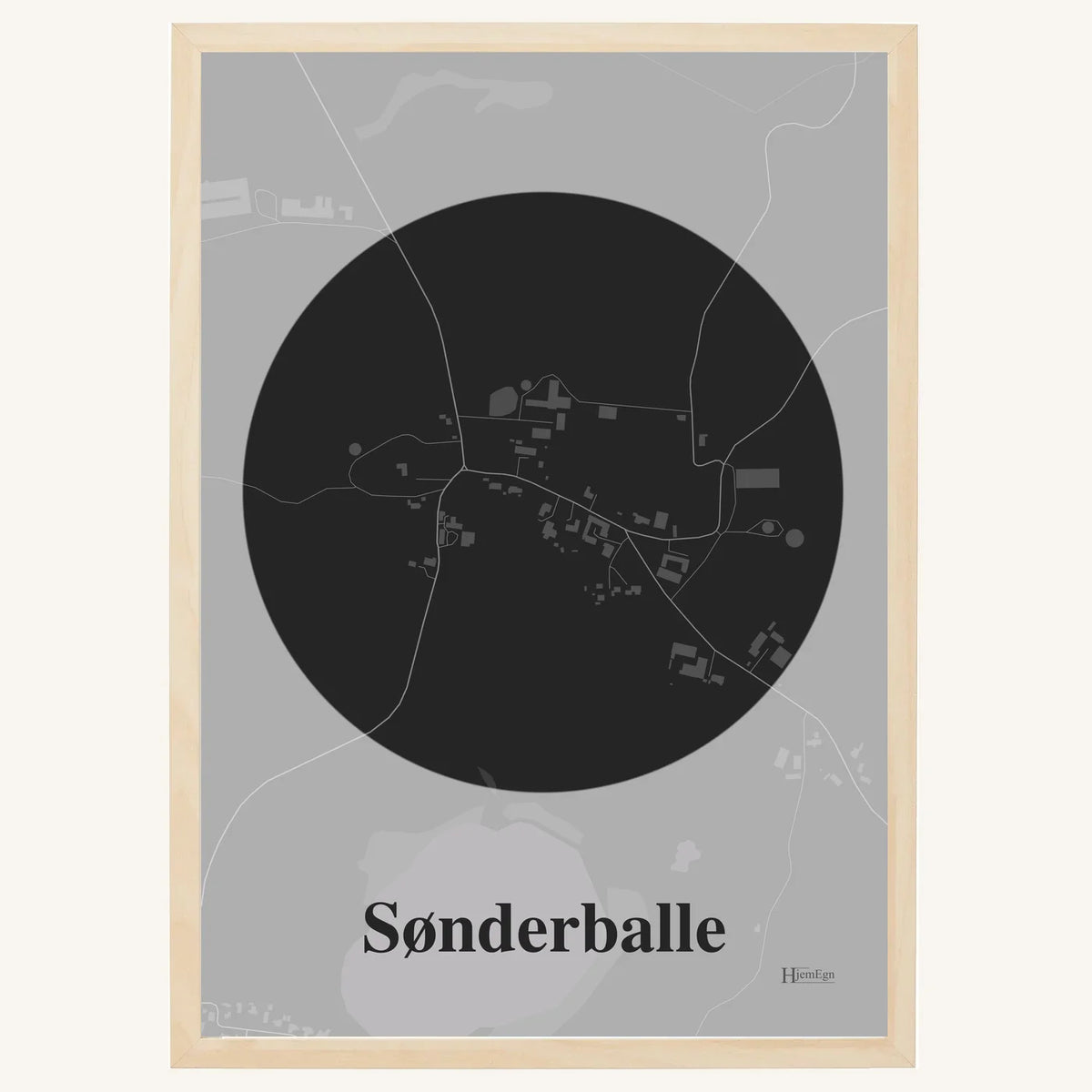 Sønderballe plakat – Centrum 2026 – Mørk grå