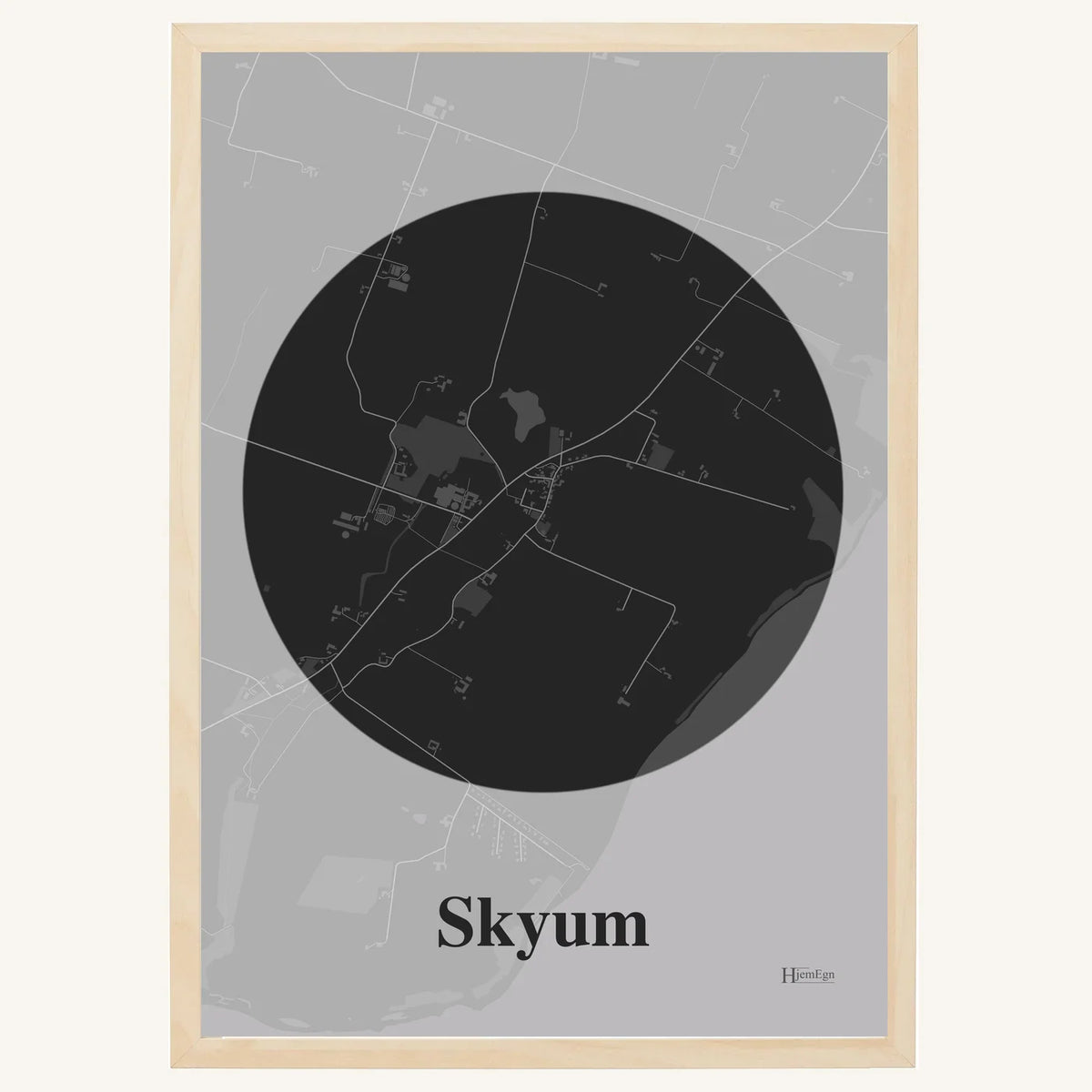 Skyum plakat – Centrum 2026 – Mørk grå