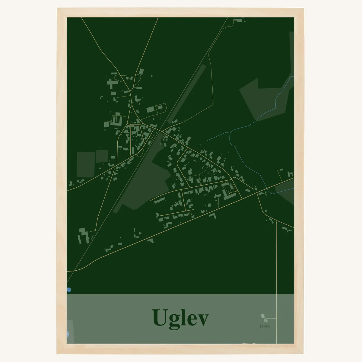 Uglev plakat – Firkantet 2026 – Mørk grøn