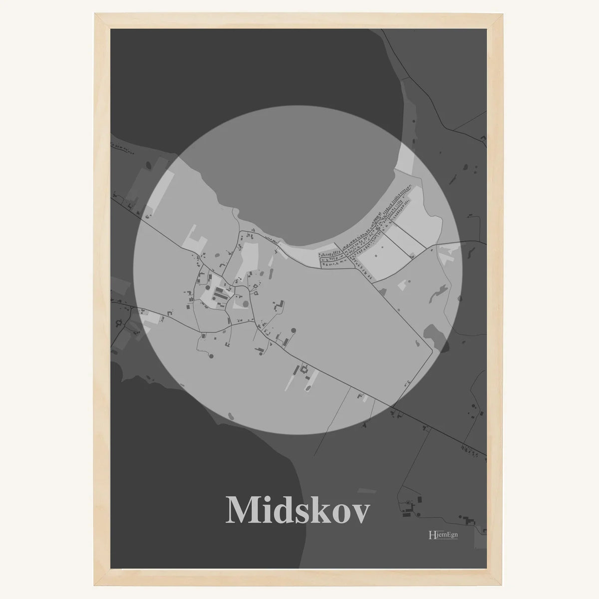Midskov plakat – Centrum 2026 – Lys pastel grå