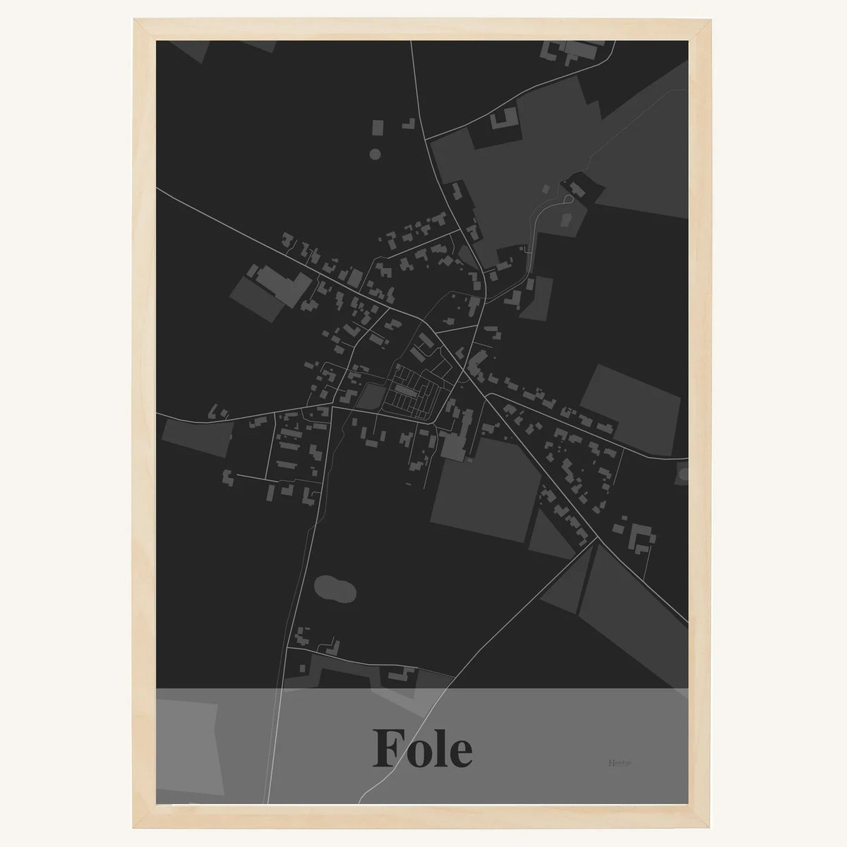 Fole plakat – Firkantet 2026 – Mørk grå