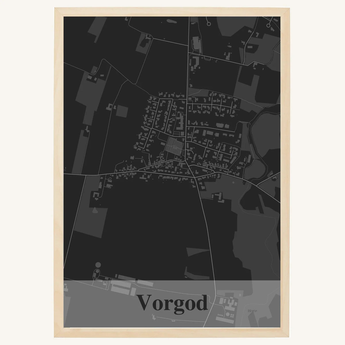 Vorgod plakat – Firkantet 2026 – Mørk grå