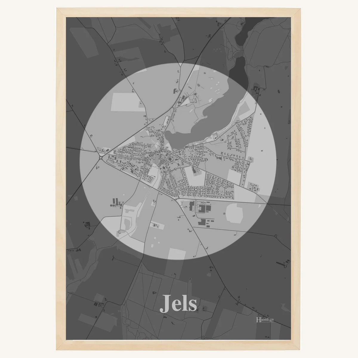 Jels plakat – Centrum 2026 – Lys pastel grå