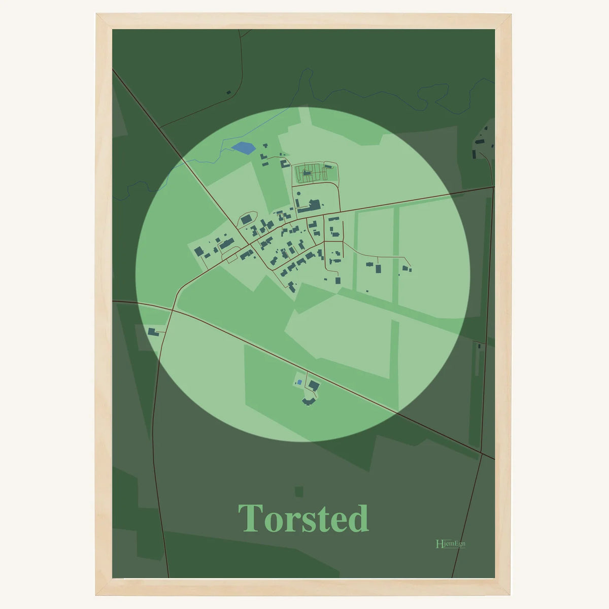Torsted plakat – Centrum 2026 – Lys pastel grøn