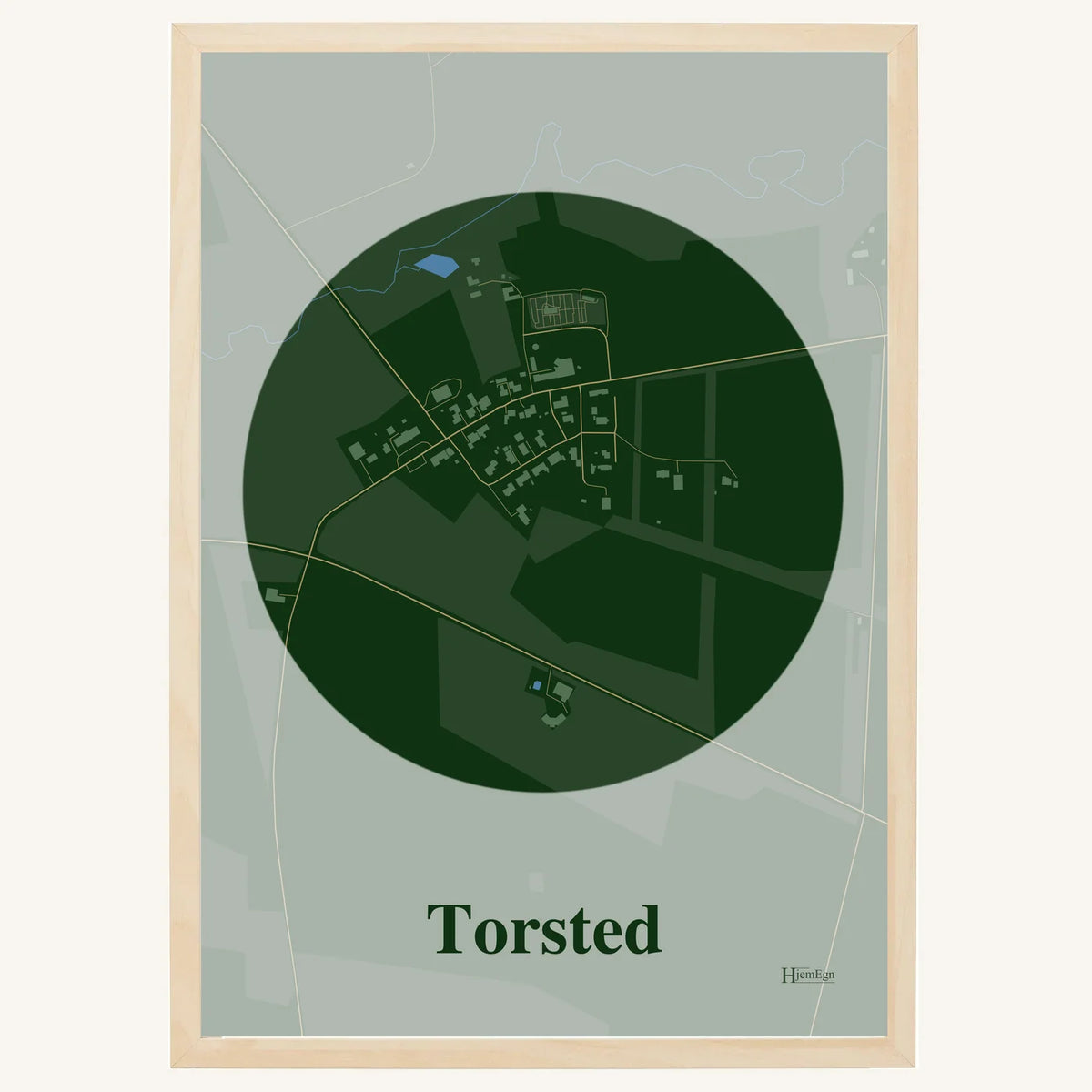 Torsted plakat – Centrum 2026 – Mørk grøn