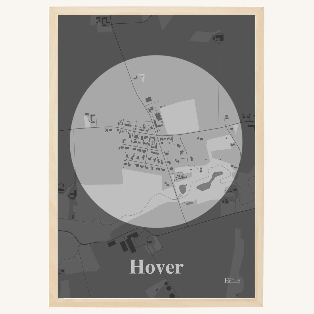 Hover plakat – Centrum 2026 – Lys pastel grå