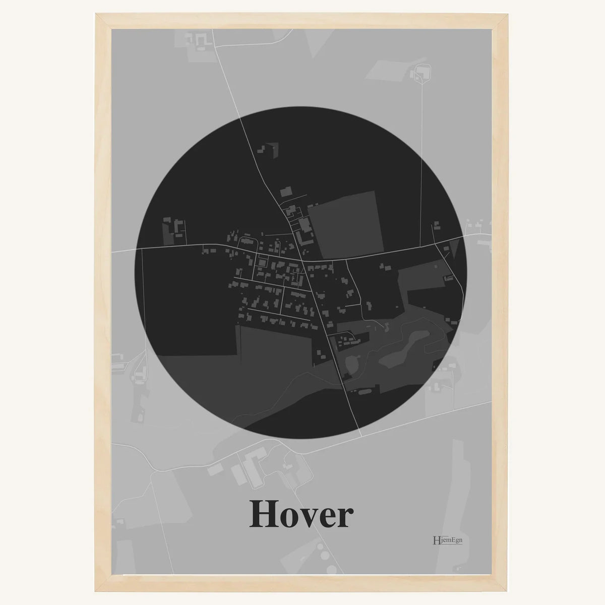 Hover plakat – Centrum 2026 – Mørk grå