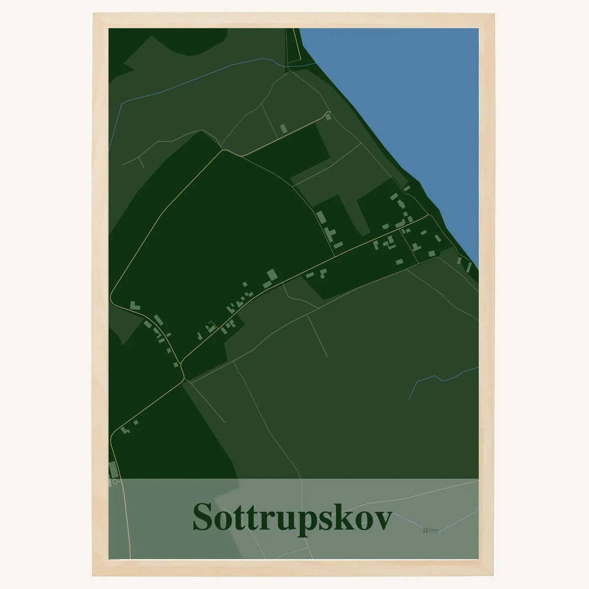 Sottrupskov plakat – Firkantet 2026 – Mørk grøn