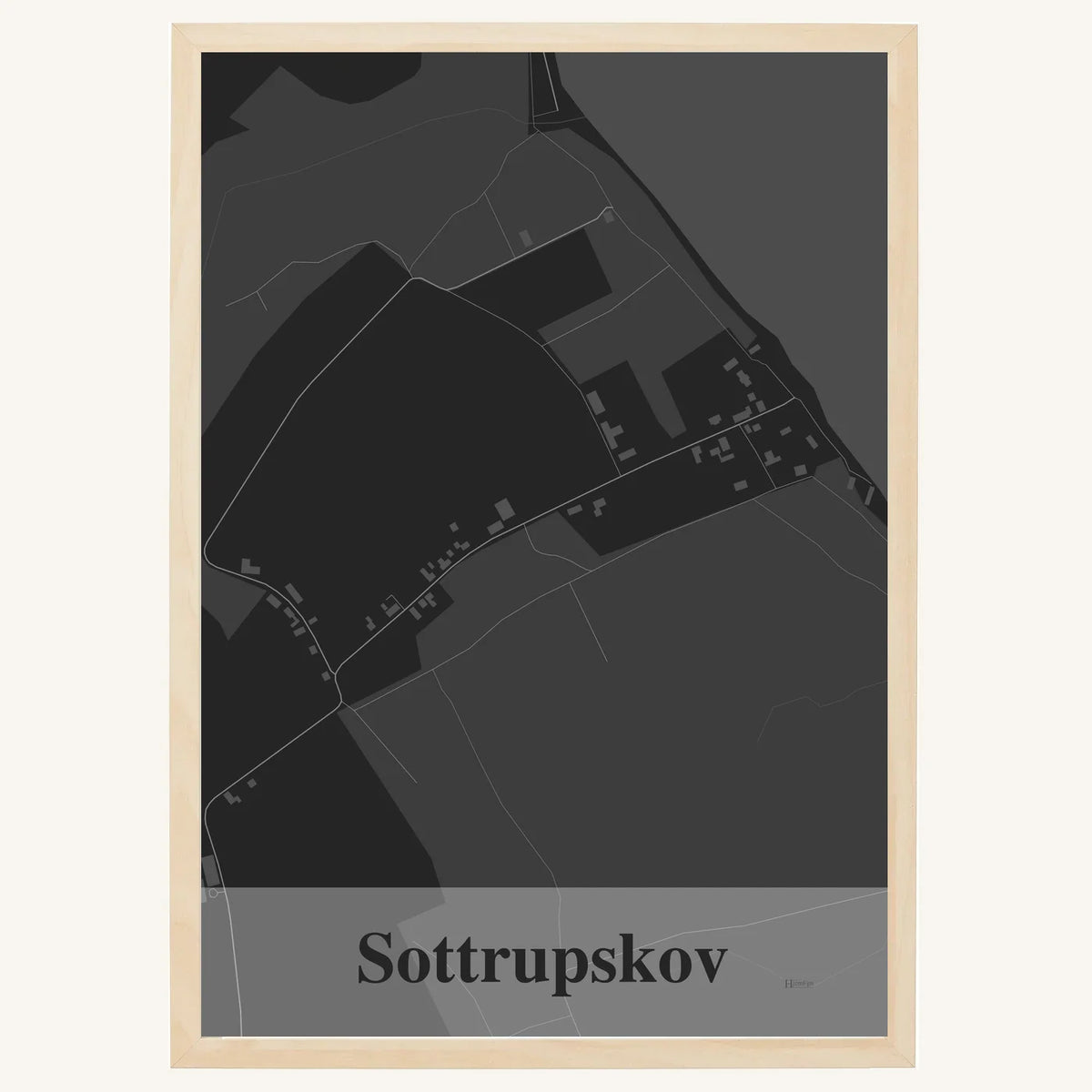 Sottrupskov plakat – Firkantet 2026 – Mørk grå