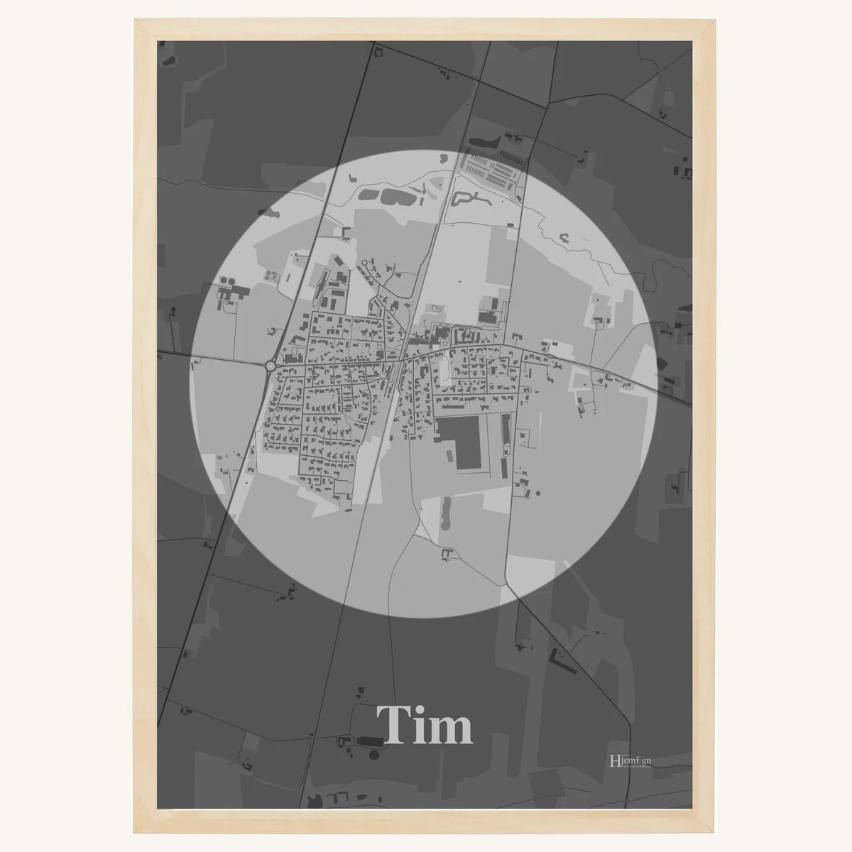 Tim plakat – Centrum 2026 – Lys pastel grå