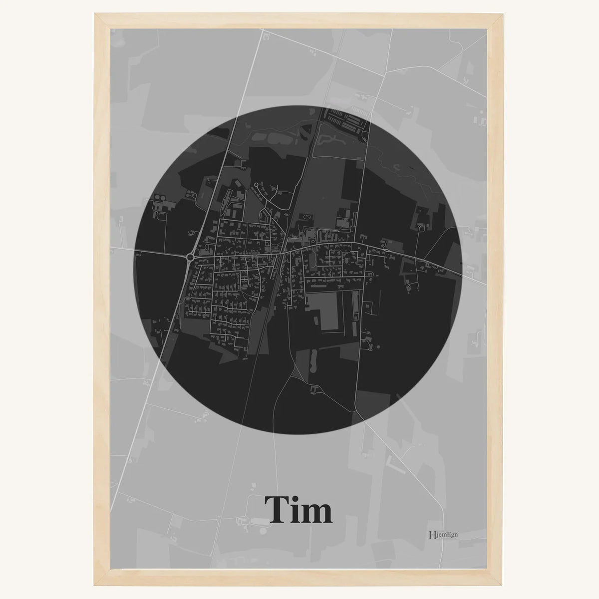 Tim plakat – Centrum 2026 – Mørk grå