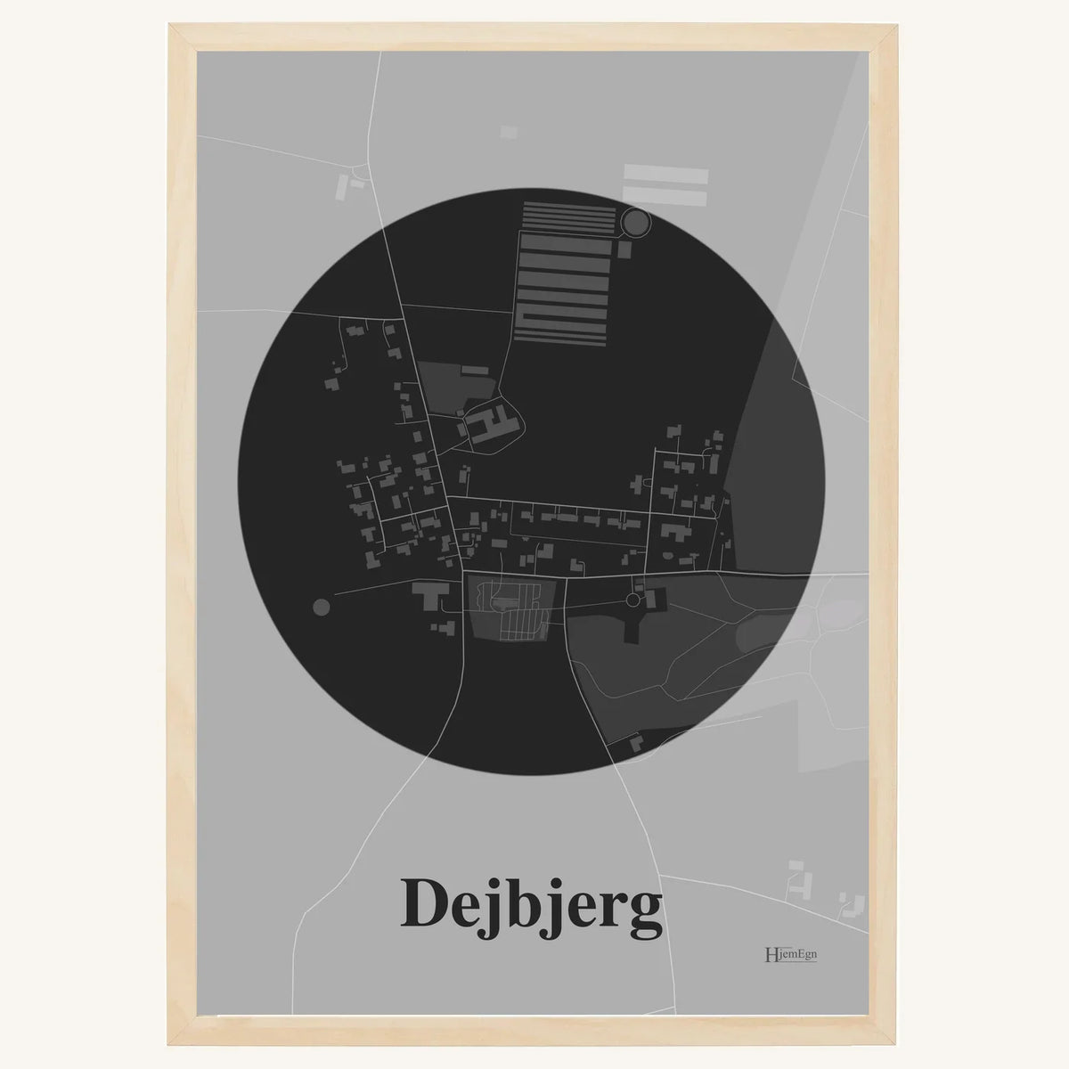 Dejbjerg plakat – Centrum 2026 – Mørk grå
