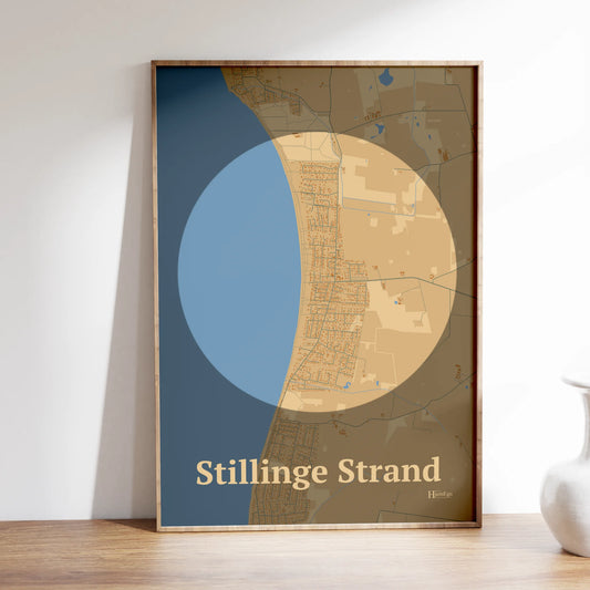 Stillinge Strand Plakat