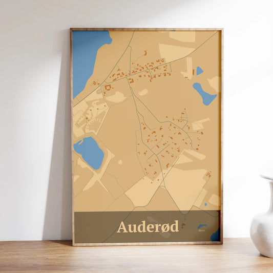 Auderød plakat – Firkantet 2026