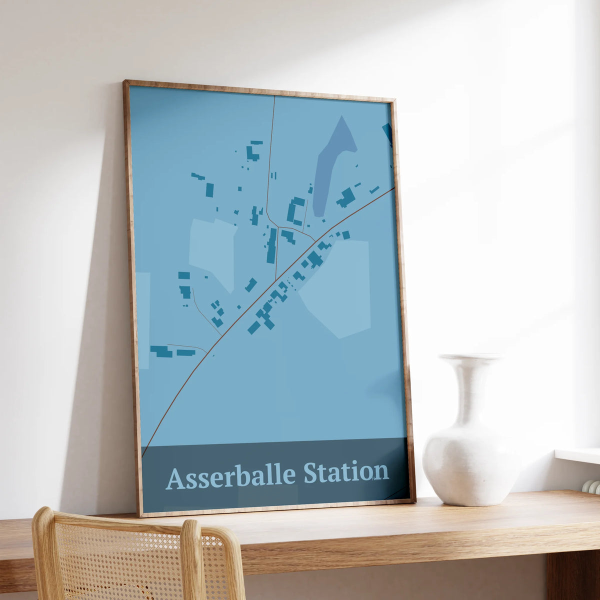 Asserballe Station plakat – Firkantet 2026