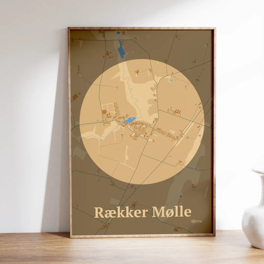 Rækker Mølle Plakat