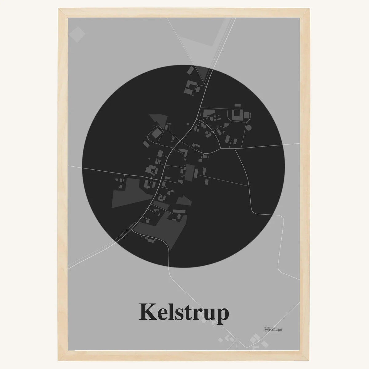 Kelstrup plakat – Centrum 2026 – Mørk grå