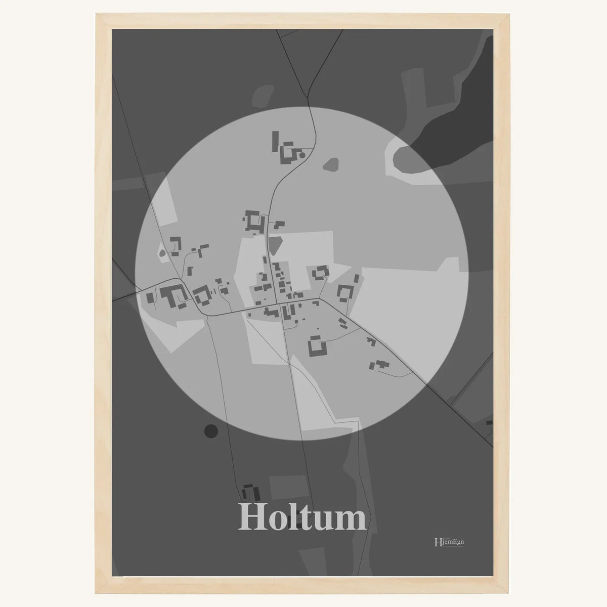 Holtum plakat – Centrum 2026 – Lys pastel grå