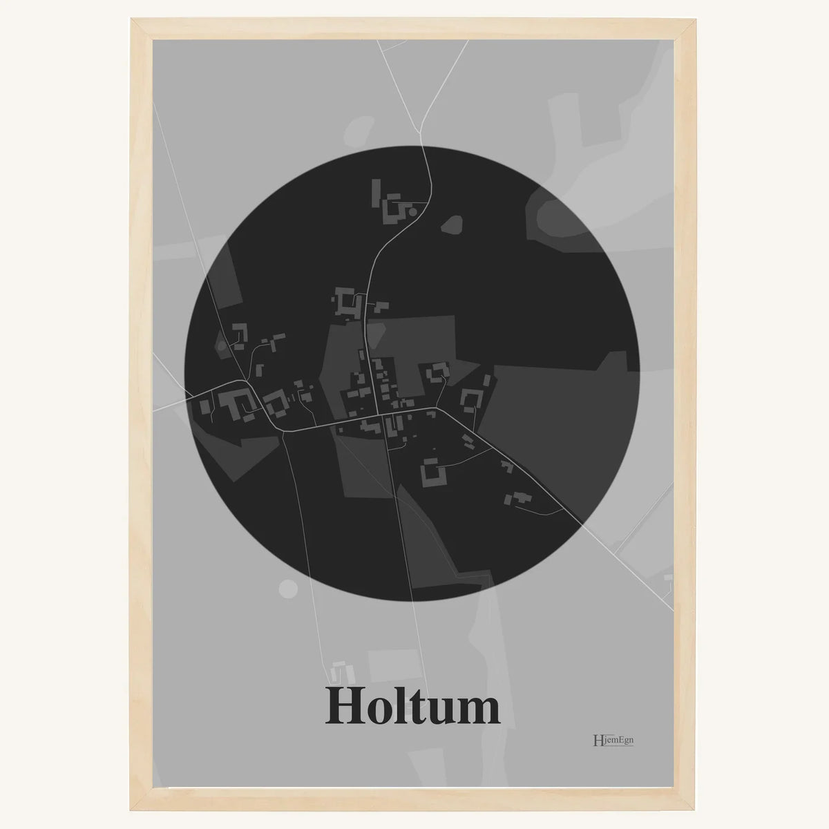 Holtum plakat – Centrum 2026 – Mørk grå