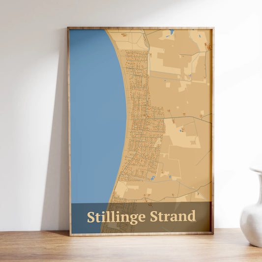 Stillinge Strand Plakat