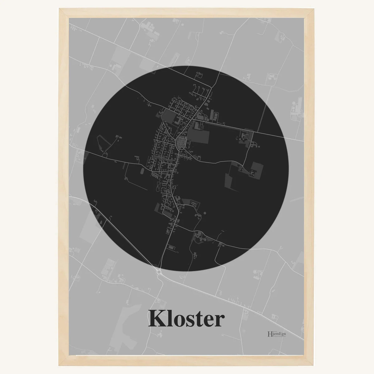 Kloster plakat – Centrum 2026 – Mørk grå