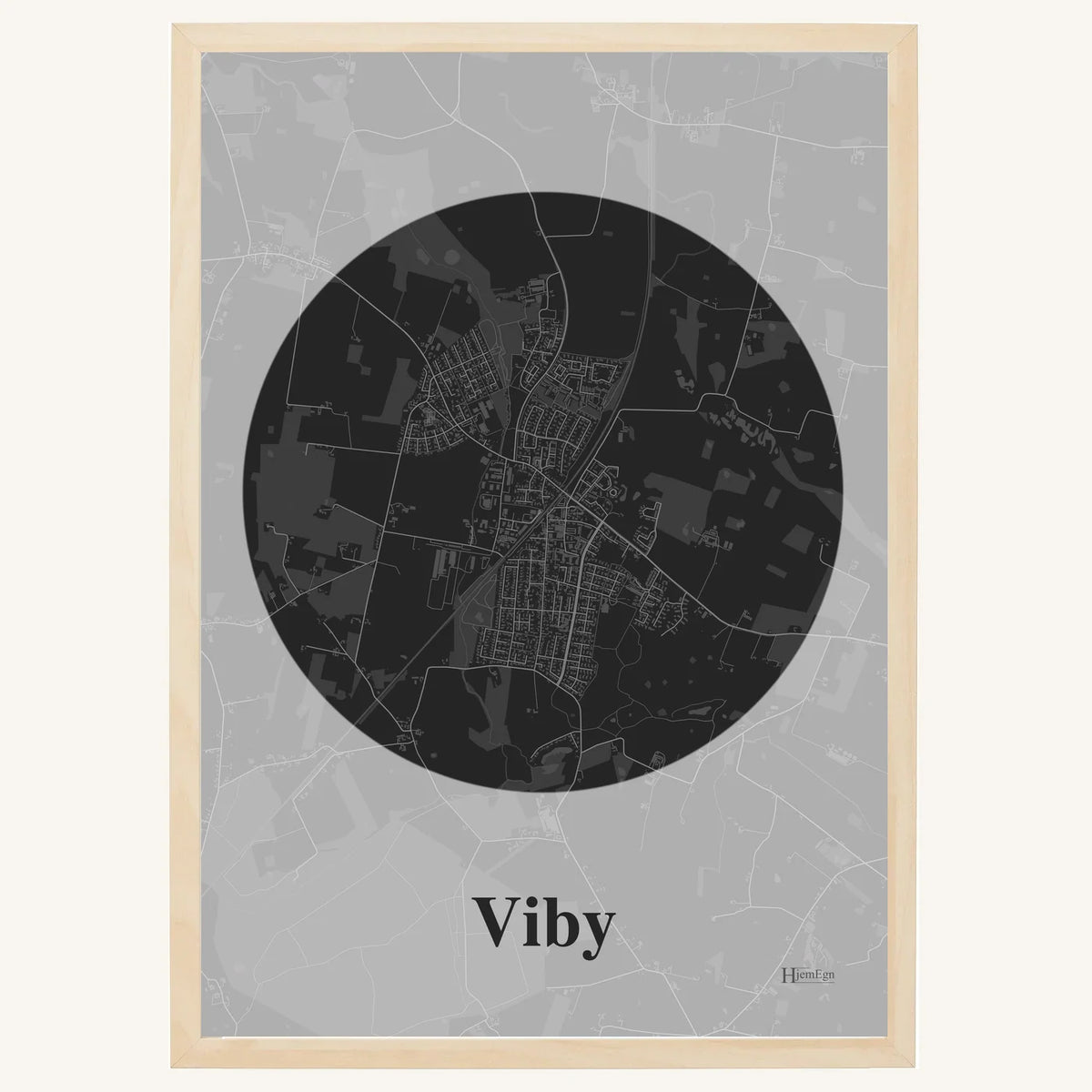 Viby plakat – Centrum 2026 – Mørk grå