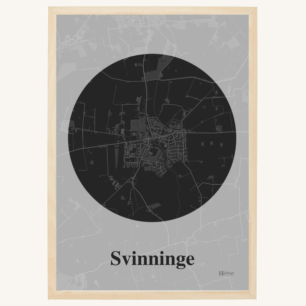 Svinninge plakat – Centrum 2026 – Mørk grå