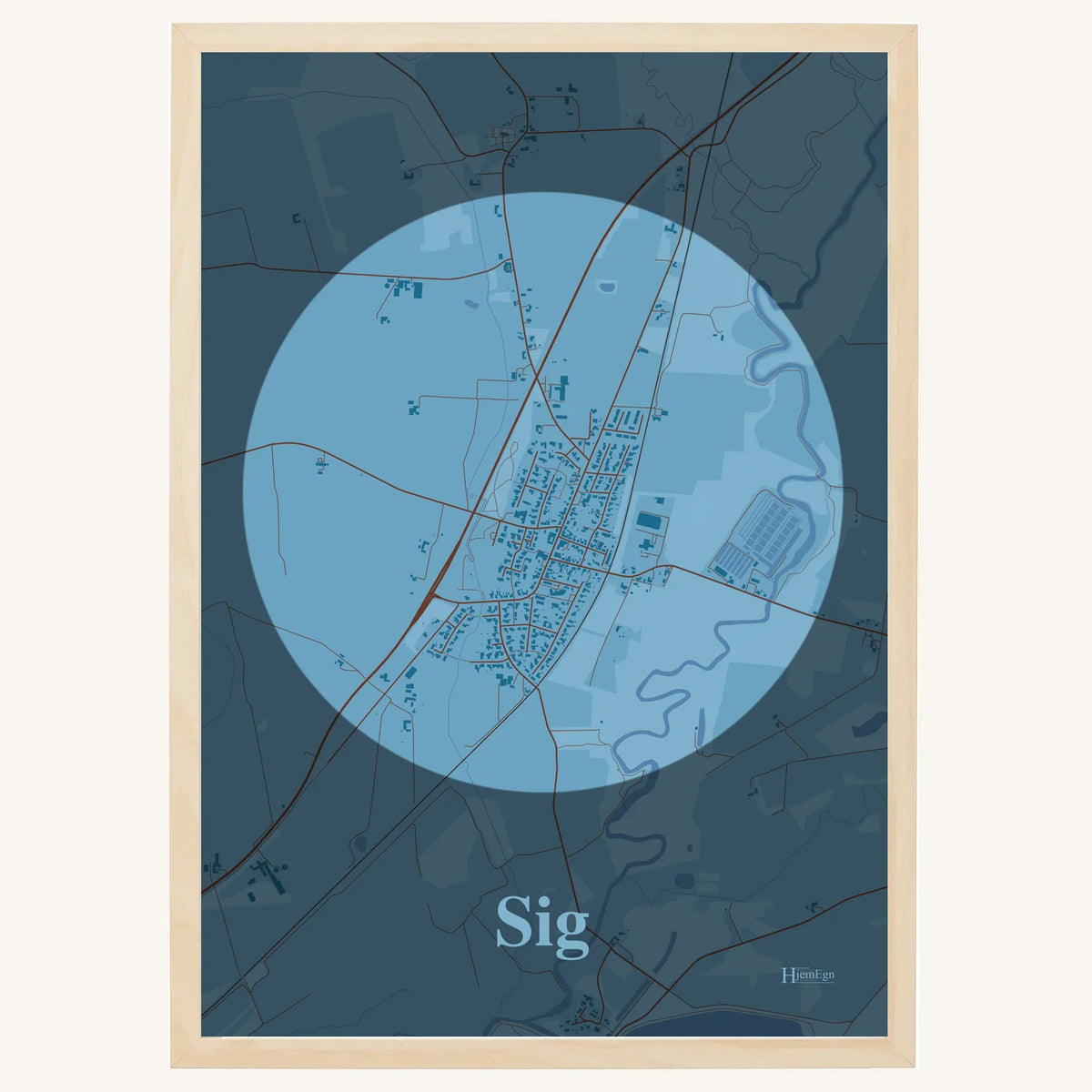 Sig plakat – Centrum 2026 – Lys pastel blå