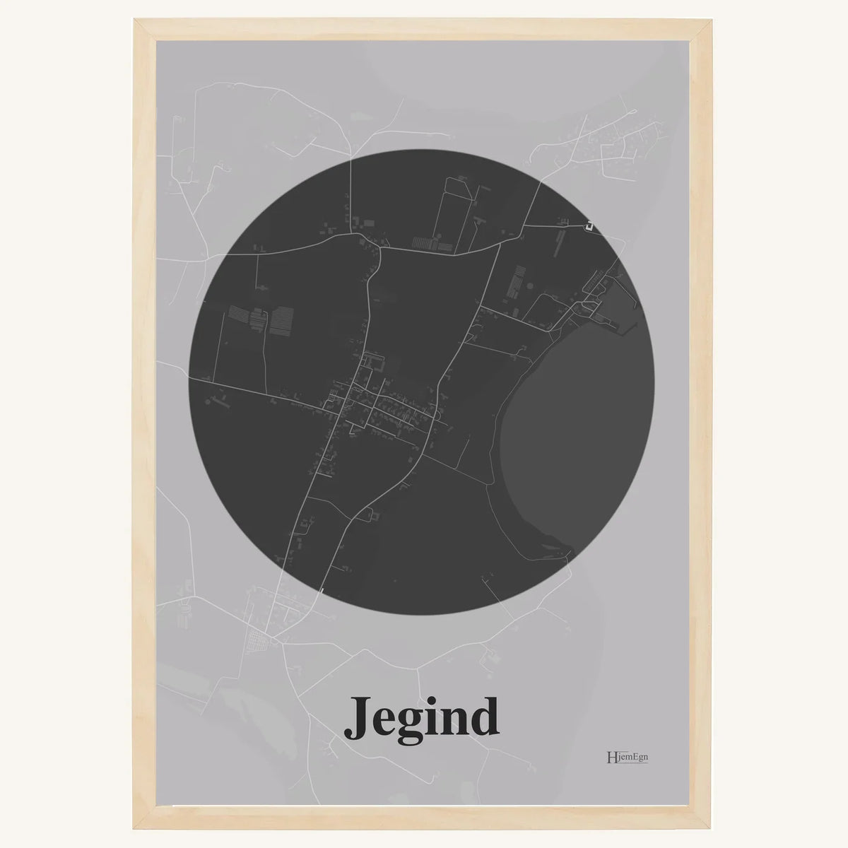 Jegind plakat – Centrum 2026 – Mørk grå